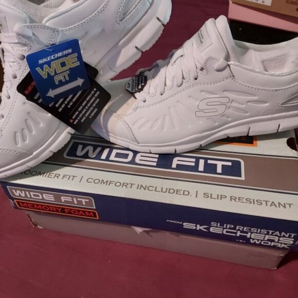 Skechers Work Relaxed Fit: Eldred - Dewey SR Size 9.5W NWT - Picture 2 of 5